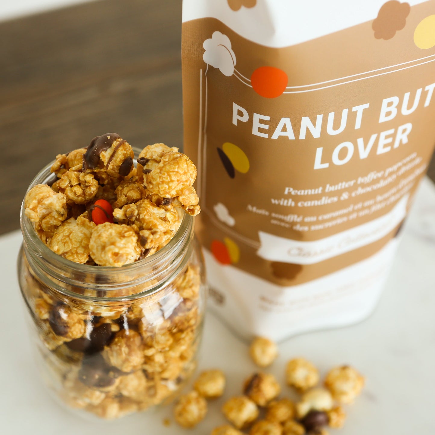 Utoffeea Toffee Popcorn Peanut Butter