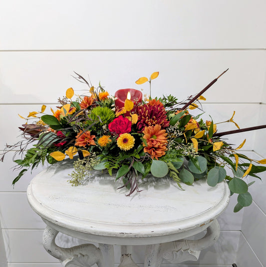 Fiery Autumn Centerpiece