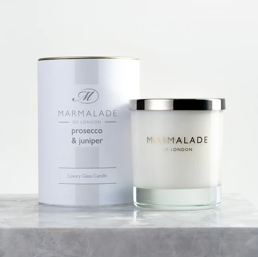 Prosecco & Juniper - Glass Candle