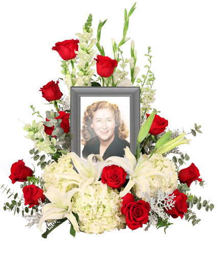 Missing You Memorial Flowers (frame not included)