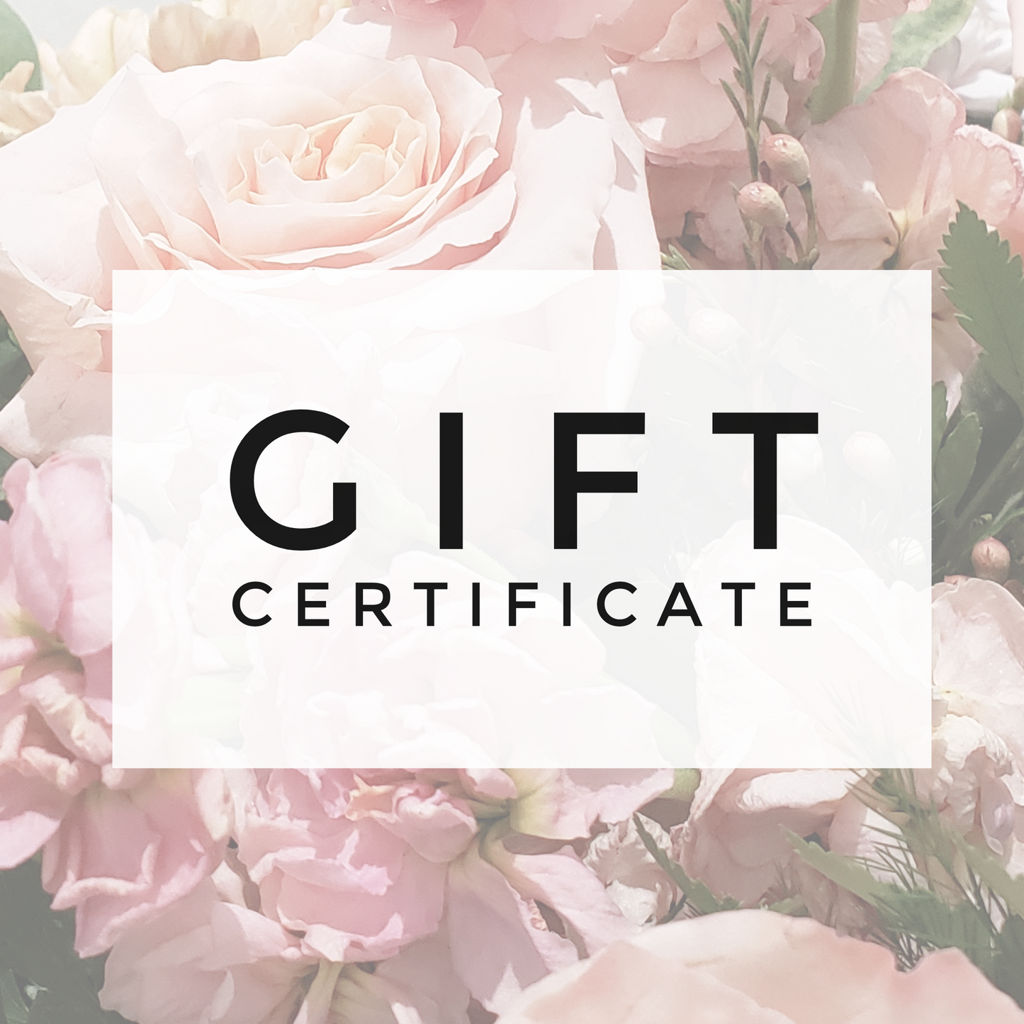 Gift Certificate