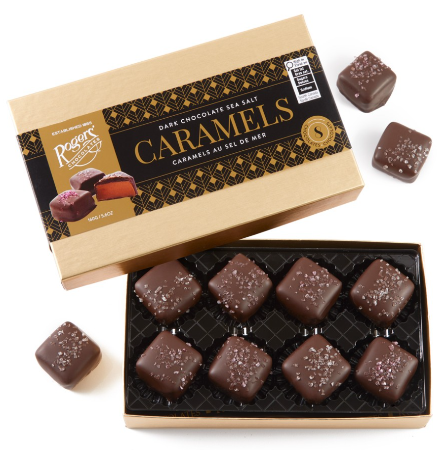 Rogers' Sea Salt Caramels - Gold Box 160g/5.6oz