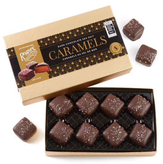 Rogers' Sea Salt Caramels - Gold Box 160g/5.6oz