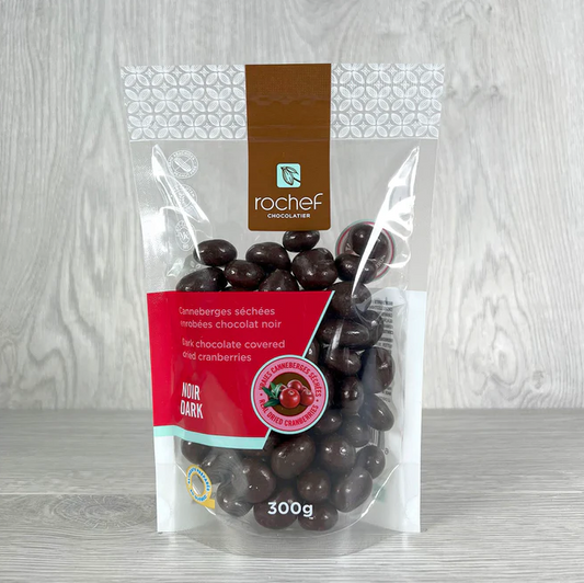 Rochef - Dark Chocolate covered Dried Cranberries 300g