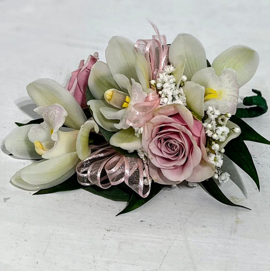 Mini-Cymbidium & Spray Rose