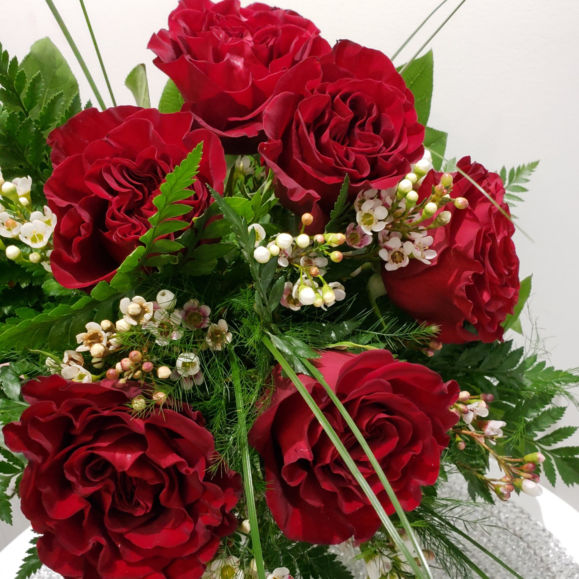 All Red Flower Bouquet