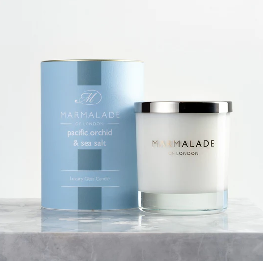 Pacific Orchid - Glass Candle